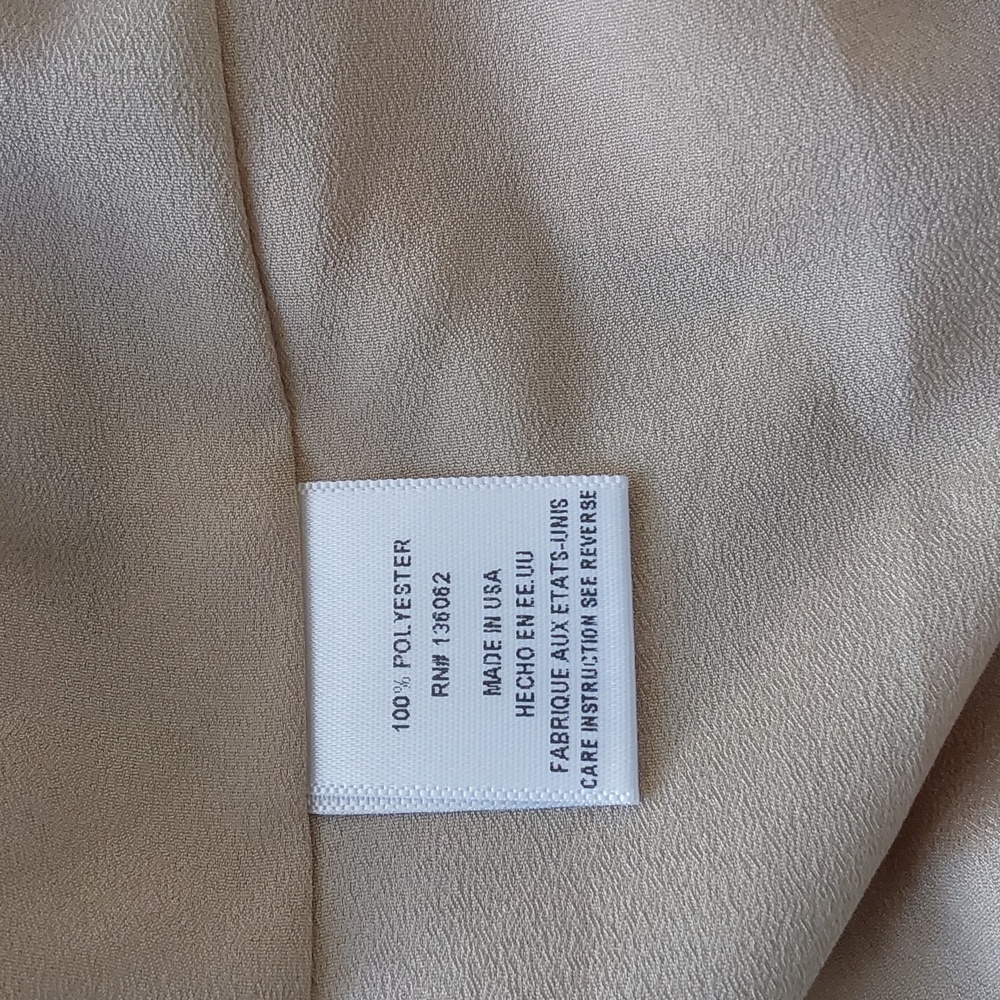 Lavender Brown Mini Halter Dress. NWT. Size Small. Orange. - Picture 7 of 10